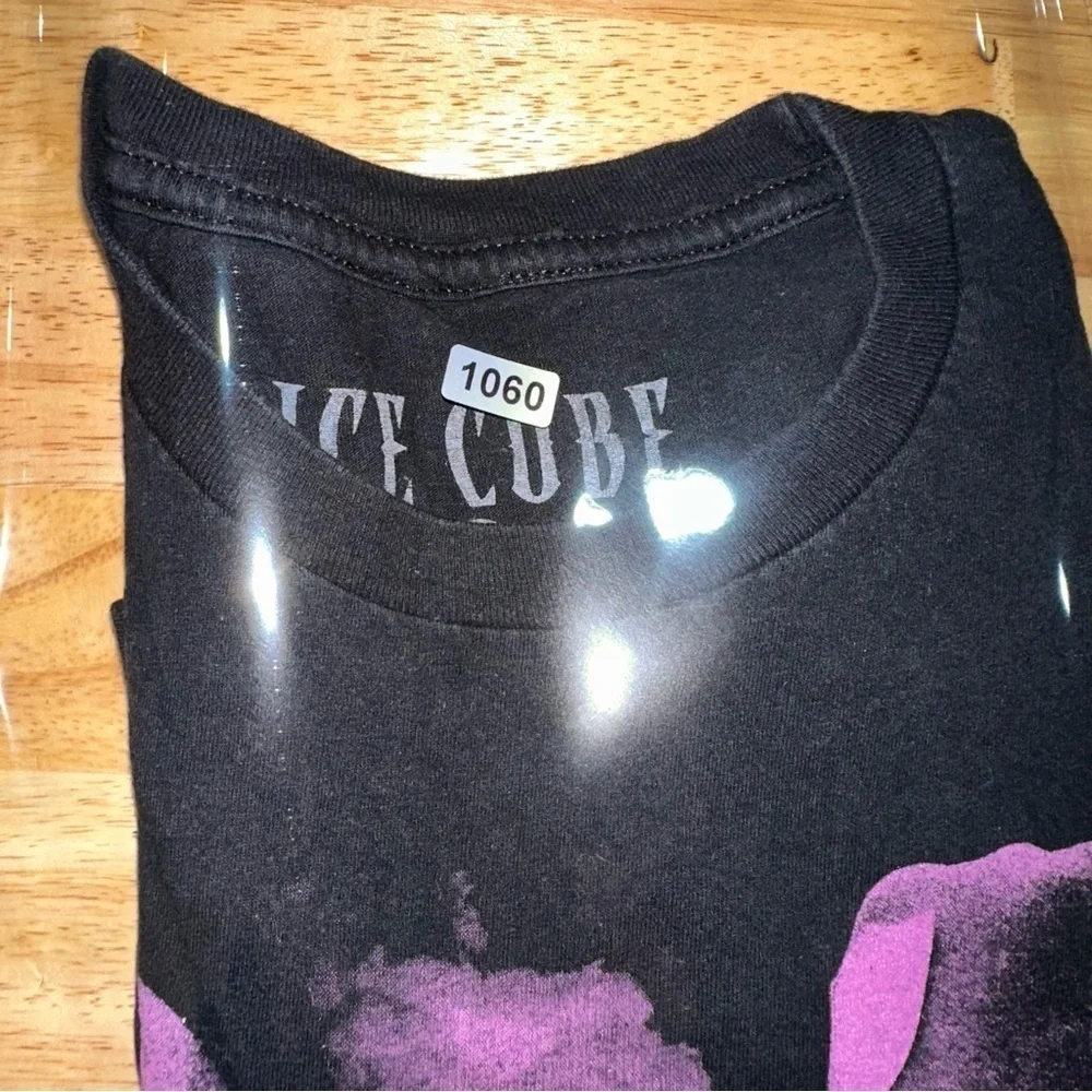 Ice Cube Black and Pink Short Sleeve Graphic Tee | S